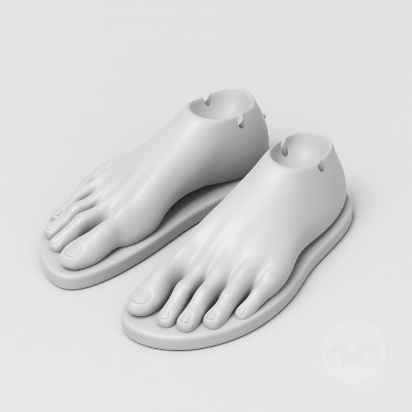 3D Modell flip flops (für 3D Druck)