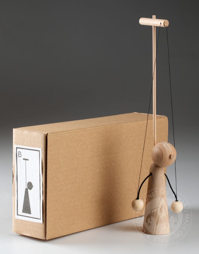 DIY - creative kit - simple wooden puppet