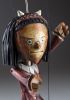 foto: Superstars Devils - a cute devilish couple of hand-carved string puppets