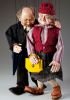 foto: Starý pár Fanny a Joe - loutka pro zamilované